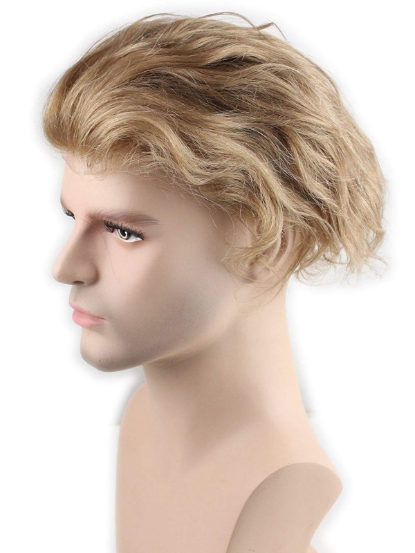 8" x 10" Hairpieces for Men Human Hair 