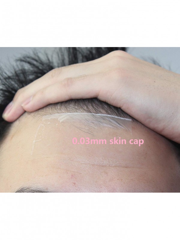 8" x 10" Men’s Toupee Hair Replacement Color