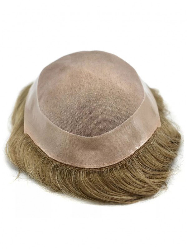 8" x 10" Light Brown Hair Piece for Men