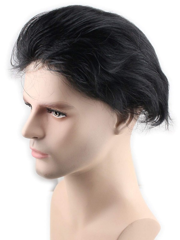 8" x 10" Men's Toupee Human Hair Hairpieces for Men
