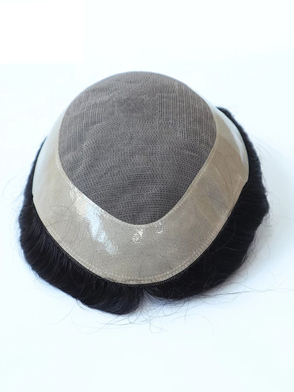 8" x 10" Men's Toupee Human Hair Hairpieces for Men