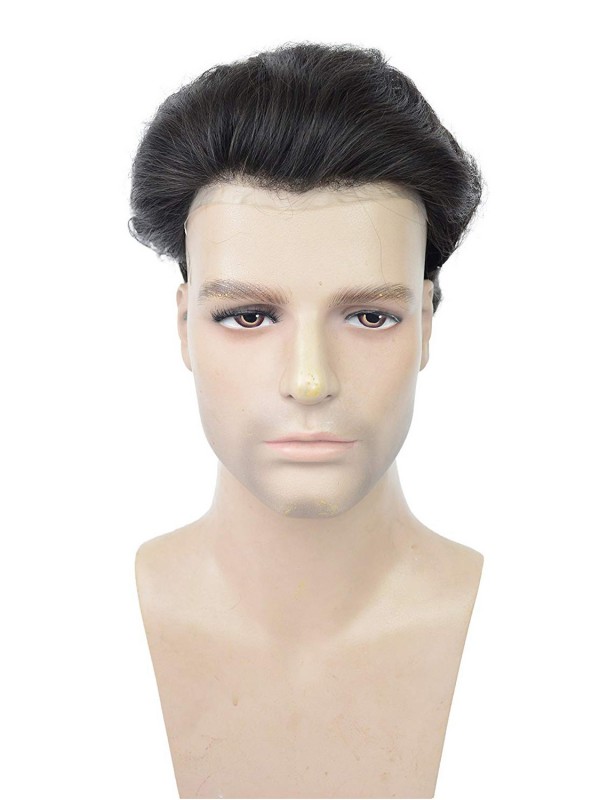 8" x 10" Wave Men's Human Hair Pieces