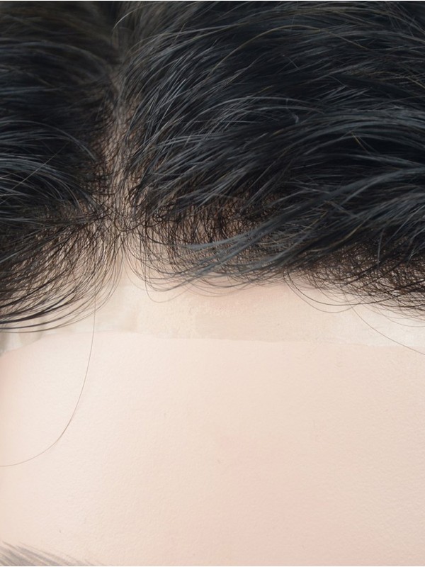 8" x 10" Wave Men's Human Hair Pieces