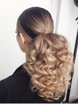 Water Wave Big Volumn Easy Attach Synthetic Hair Ponytail
