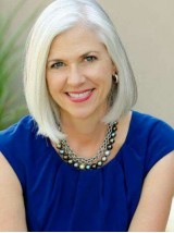 Short Straight Grey Bob Style Synthetic Lace Front Wig With Side Bangs 12 Inches