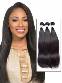 1 Bundle Virgin Straight Weave Weft Human Hair Extensions