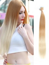 20pcs 50g Ombre Straight Tape In Hair Extensions