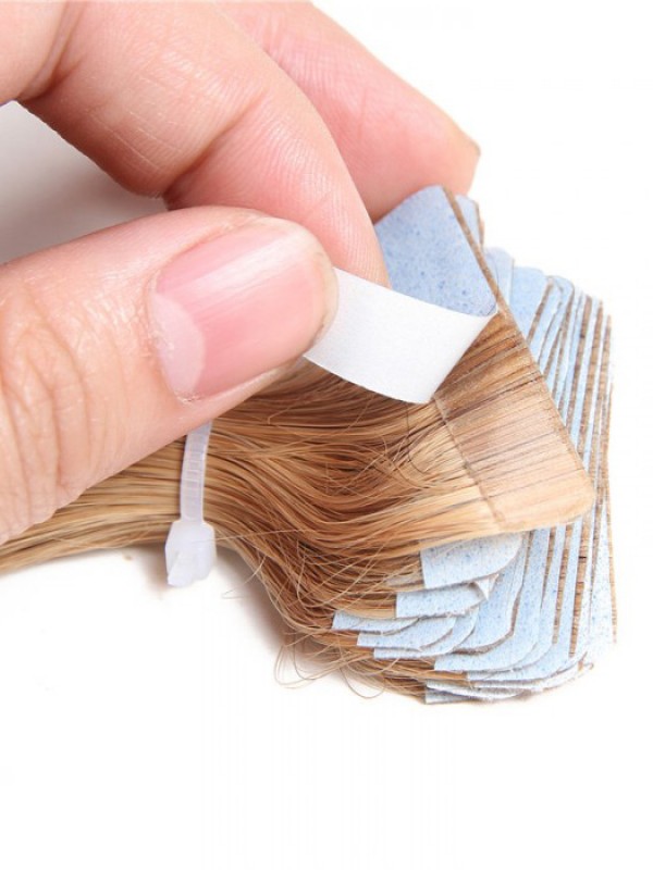 20pcs 50g Straight Tape In Hair Extensions
