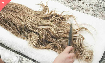 Step 1: Detangle Step 1: Detangle